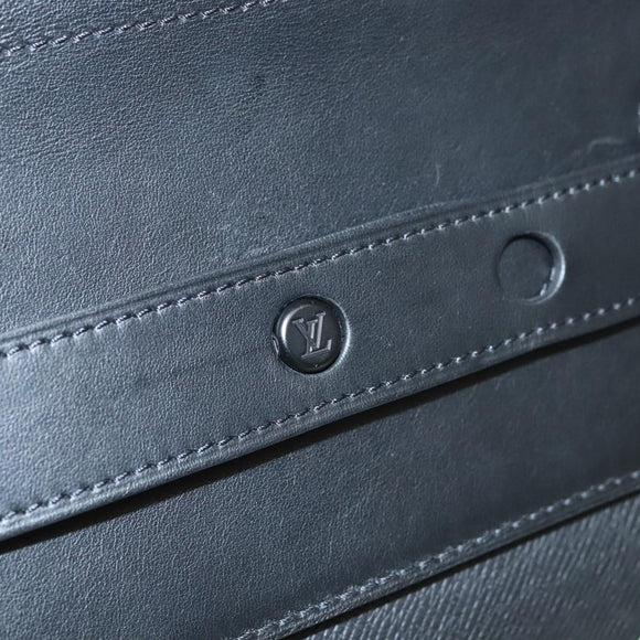 LOUIS VUITTON Taiga Steamer PM Hand Bag Black M30339 LV Auth EC951A