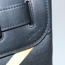 LOUIS VUITTON Taiga Steamer PM Hand Bag Black M30339 LV Auth EC951A-21