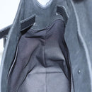 LOUIS VUITTON Taiga Steamer PM Hand Bag Black M30339 LV Auth EC951A-24