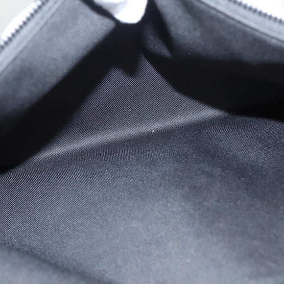 LOUIS VUITTON Taiga Steamer PM Hand Bag Black M30339 LV Auth EC951A