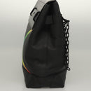 LOUIS VUITTON Taiga Steamer PM Hand Bag Black M30339 LV Auth EC951SM-3