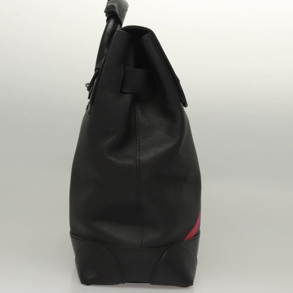 LOUIS VUITTON Taiga Steamer PM Hand Bag Black M30339 LV Auth EC951SM