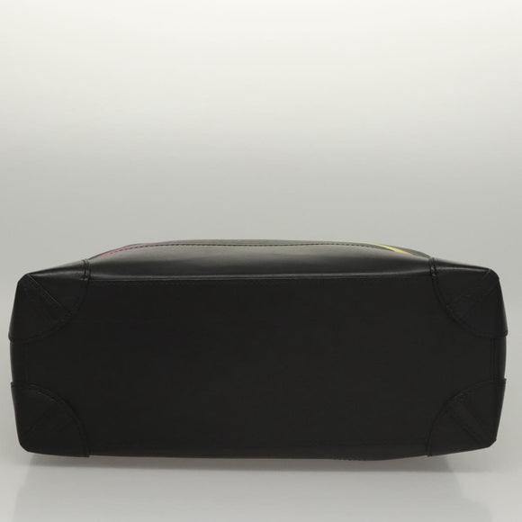 LOUIS VUITTON Taiga Steamer PM Hand Bag Black M30339 LV Auth EC951A