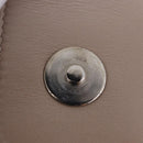 CHANEL Chain Tote Bag Patent leather Beige CC Auth EC956-27