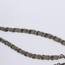 CHANEL Chain Tote Bag Patent leather Beige CC Auth EC956-8