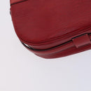 LOUIS VUITTON Epi Jeune Fille MM Shoulder Bag Red M52157 LV Auth EC975-17