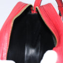 LOUIS VUITTON Epi Jeune Fille MM Shoulder Bag Red M52157 LV Auth EC975-18