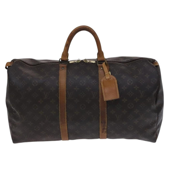 LOUIS VUITTON Monogram Keepall 45 Boston Bag M41428 LV Auth EC982