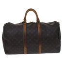 LOUIS VUITTON Monogram Keepall 45 Boston Bag M41428 LV Auth EC982-2