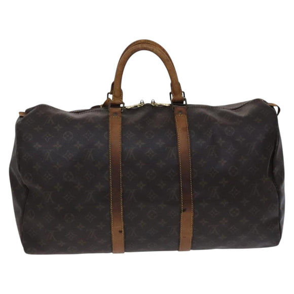 LOUIS VUITTON Monogram Keepall 45 Boston Bag M41428 LV Auth EC982