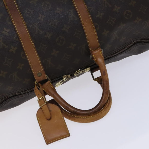 LOUIS VUITTON Monogram Keepall 45 Boston Bag M41428 LV Auth EC982