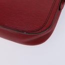 LOUIS VUITTON Epi Saint Cloud GM Shoulder Bag Red M52197 LV Auth EC990-16