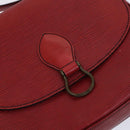 LOUIS VUITTON Epi Saint Cloud GM Shoulder Bag Red M52197 LV Auth EC990-18