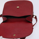 LOUIS VUITTON Epi Saint Cloud GM Shoulder Bag Red M52197 LV Auth EC990-19
