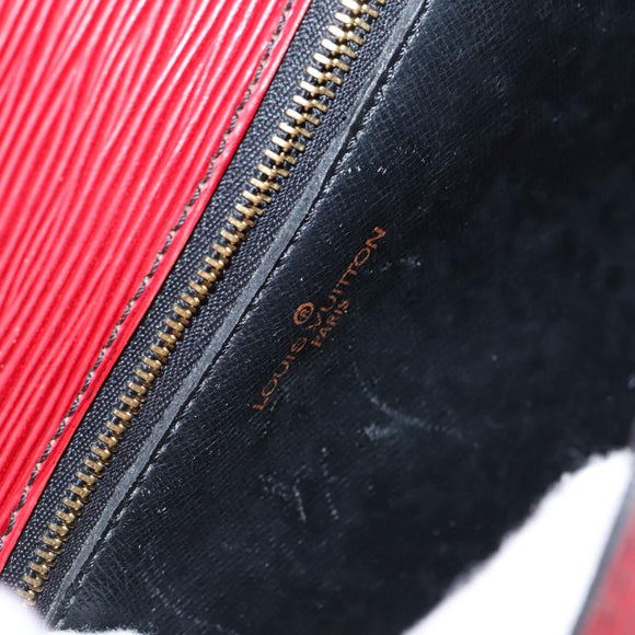 LOUIS VUITTON Epi Saint Cloud GM Shoulder Bag Red M52197 LV Auth EC990