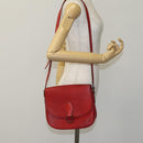 LOUIS VUITTON Epi Saint Cloud GM Shoulder Bag Red M52197 LV Auth EC990-24