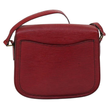 LOUIS VUITTON Epi Saint Cloud GM Shoulder Bag Red M52197 LV Auth EC990 - 0