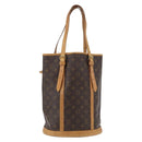LOUIS VUITTON Monogram Bucket GM Shoulder Bag M42236 LV Auth EC995-1
