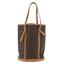 LOUIS VUITTON Monogram Bucket GM Shoulder Bag M42236 LV Auth EC995-2