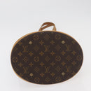 LOUIS VUITTON Monogram Bucket GM Shoulder Bag M42236 LV Auth EC995-5