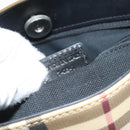 BURBERRY Nova Check Tote Bag PVC Beige Auth EC998-12