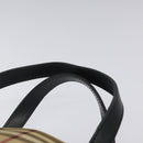 BURBERRY Nova Check Tote Bag PVC Beige Auth EC998-8