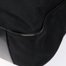 GUCCI Bamboo Handtasche Nylon Schwarz Silber 001 3754 1577 Auth ep10001-16