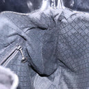 GUCCI Bamboo Hand Bag Nylon Black Silver 001 3754 1577 Auth ep10001-18