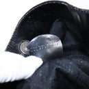 GUCCI Bamboo Handtasche Nylon Schwarz Silber 001 3754 1577 Auth ep10001-12