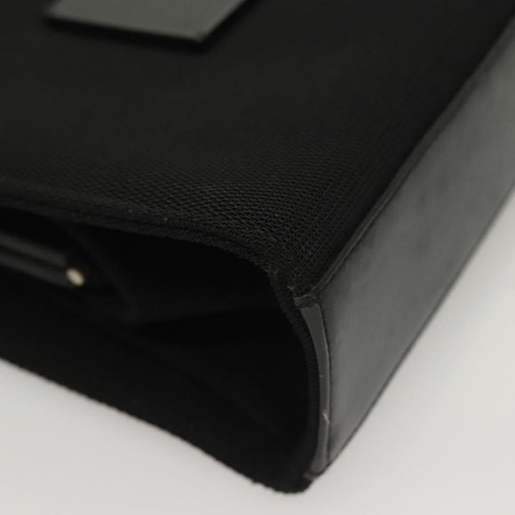 GUCCI Hand Bag Canvas Black 000 0810 Auth ep10006