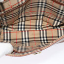 Burberrys Shoulder Bag Leather Brown Gold Auth ep10007-16