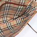 Burberrys Shoulder Bag Leather Brown Gold Auth ep10007-17