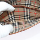 Burberrys Shoulder Bag Leather Brown Gold Auth ep10007-20