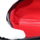 GUCCI Shoulder Bag Leather Navy Gold Auth ep10015-19