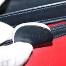 GUCCI Shoulder Bag Leather Navy Gold Auth ep10015-22