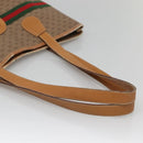 GUCCI Micro GG Supreme Web Sherry Line Bag PVC Beige 002 988 0174 Auth ep10019-7