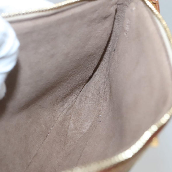 LOUIS VUITTON Monogram Multicolor Pochette Pouch Black M92648 LV Auth ep10030