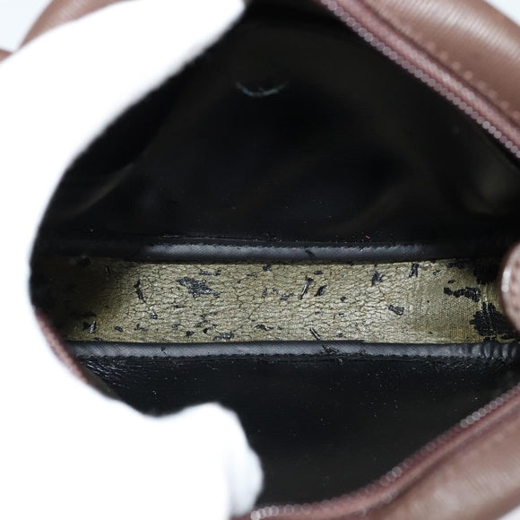 Burberrys Nova Check Shoulder Bag Canvas Beige Gold Auth ep10035