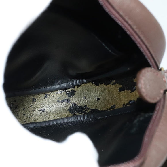 Burberrys Nova Check Shoulder Bag Canvas Beige Gold Auth ep10035