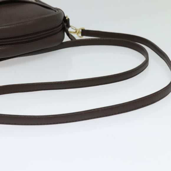 Burberrys Nova Check Shoulder Bag Canvas Beige Gold Auth ep10035