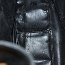 GUCCI Bamboo Hand Bag Leather 2way Black Gold 001 1577 3754 Auth ep10036-10