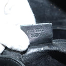 GUCCI Bamboo Hand Bag Leather 2way Black Gold 001 1577 3754 Auth ep10036-12