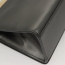 GUCCI Shoulder Bag Leather Gray Gold 001 2058 1919 0 Auth ep10038-16