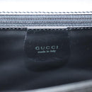 GUCCI Shoulder Bag Leather Gray Gold 001 2058 1919 0 Auth ep10038-19