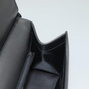 GUCCI Shoulder Bag Leather Gray Gold 001 2058 1919 0 Auth ep10038-20