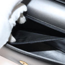 GUCCI Shoulder Bag Leather Gray Gold 001 2058 1919 0 Auth ep10038-22