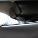 GUCCI Shoulder Bag Leather Gray Gold 001 2058 1919 0 Auth ep10038-12