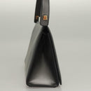 GUCCI Shoulder Bag Leather Gray Gold 001 2058 1919 0 Auth ep10038-4