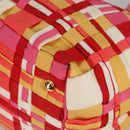 PRADA Hand Bag Nylon 2way Multicolor Gold Auth ep10042-18