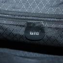 GUCCI Bamboo Tote Bag Nylon Black Silver 002 2058 0412 5 Auth ep10054-17